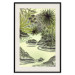 Wall Poster Tropical Lake - Watercolor Landscape in Shades of Green 150055 additionalThumb 22