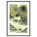 Wall Poster Tropical Lake - Watercolor Landscape in Shades of Green 150055 additionalThumb 19