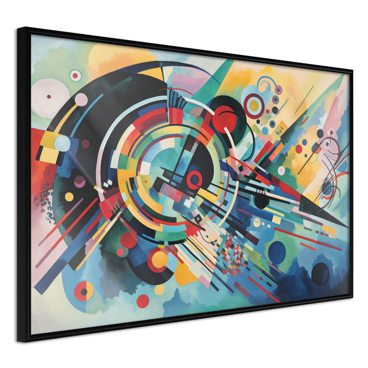Wall Poster A Burst of Color - Abstraction Inspired by Kandinsky’s Style 151155 additionalImage 6