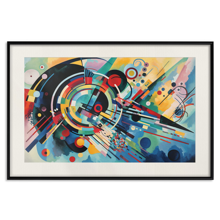 Wall Poster A Burst of Color - Abstraction Inspired by Kandinsky’s Style 151155 additionalImage 16