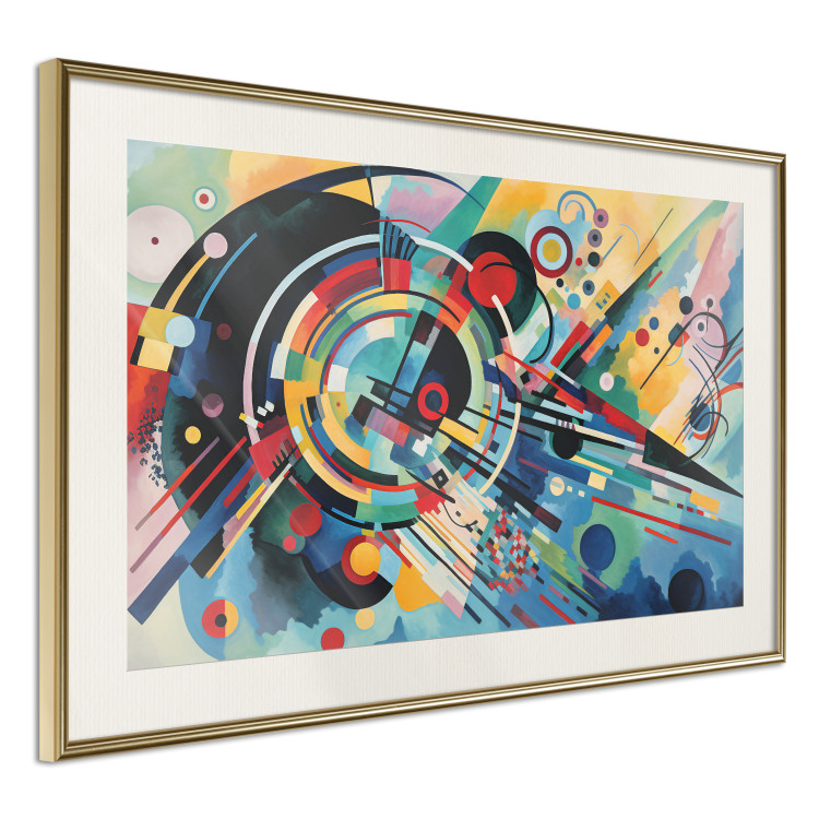 Wall Poster A Burst of Color - Abstraction Inspired by Kandinsky’s Style 151155 additionalImage 8