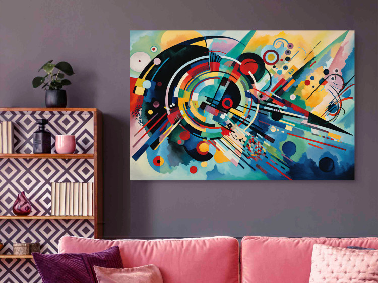 Wall Poster A Burst of Color - Abstraction Inspired by Kandinsky’s Style 151155 additionalImage 19