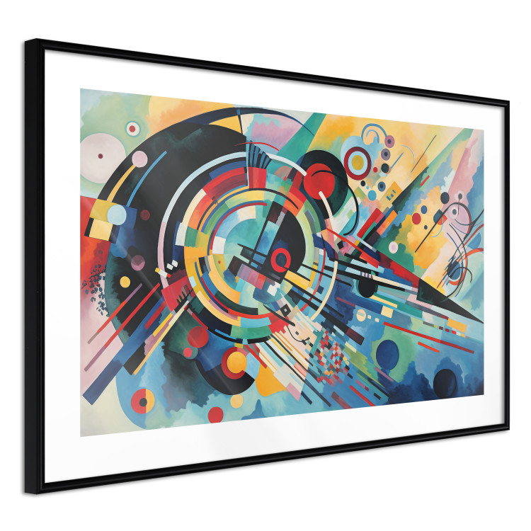 Wall Poster A Burst of Color - Abstraction Inspired by Kandinsky’s Style 151155 additionalImage 13
