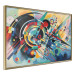 Wall Poster A Burst of Color - Abstraction Inspired by Kandinsky’s Style 151155 additionalThumb 5