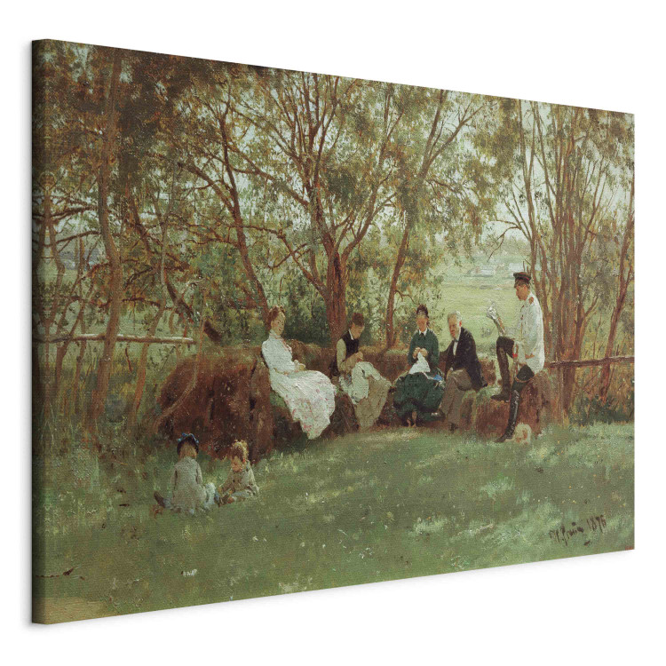 Reproduction Painting On the grassy bank 152855 additionalImage 2
