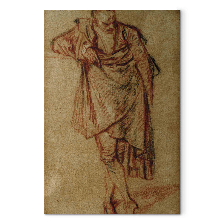 Art Reproduction Man standing, leaning on a pedestal 154355 additionalImage 7