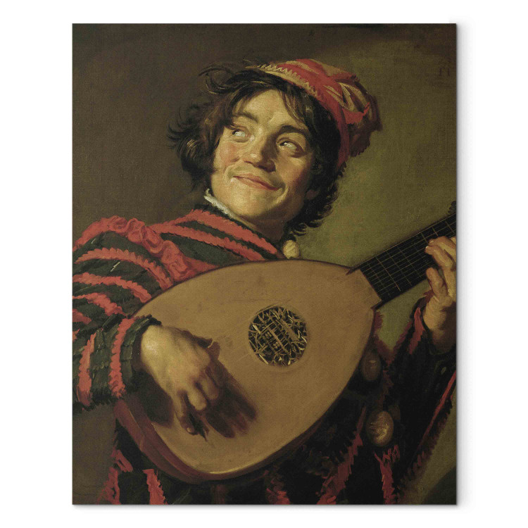 Art Reproduction Young Musician with Lute, looking to the left 156455