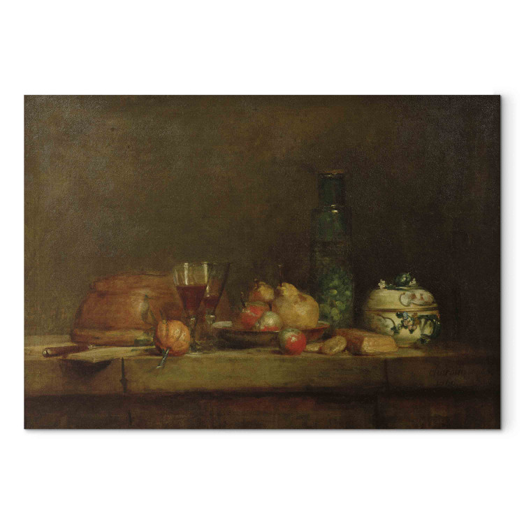 Reproduction Painting Still Life with a Bottle of Olives 156655