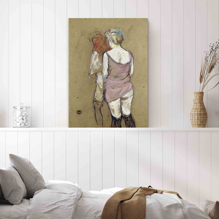 Art Reproduction Two Semi-Nude Women at the Maison de la Rue des Moulins 157255 additionalImage 3