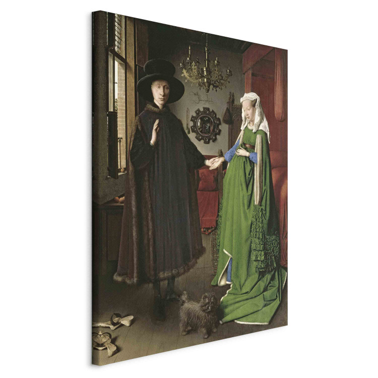 Reproduction Painting The Portrait of Giovanni (?) Arnolfini and his Wife Giovanna Cenami (?) (The Arnolfini Marriage) 158155 additionalImage 2
