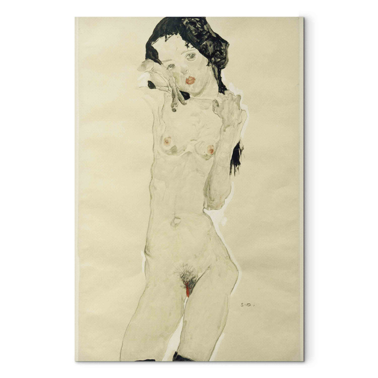 Art Reproduction Nude blackhaired girl, standing 158755 additionalImage 7