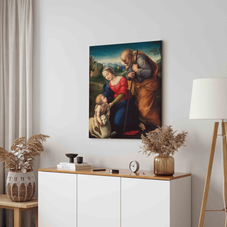 Reproduction Painting The Holy Family with the lamm 158955 additionalImage 4