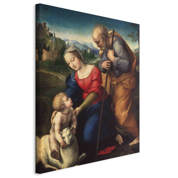 Reproduction Painting The Holy Family with the lamm 158955 additionalImage 2