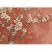 Photo Wallpaper Flowers on Twigs - Composition With a Tree Against a Terracotta Background 159455 additionalThumb 5