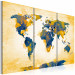 Canvas Four corners of the World - triptych 55455 additionalThumb 2