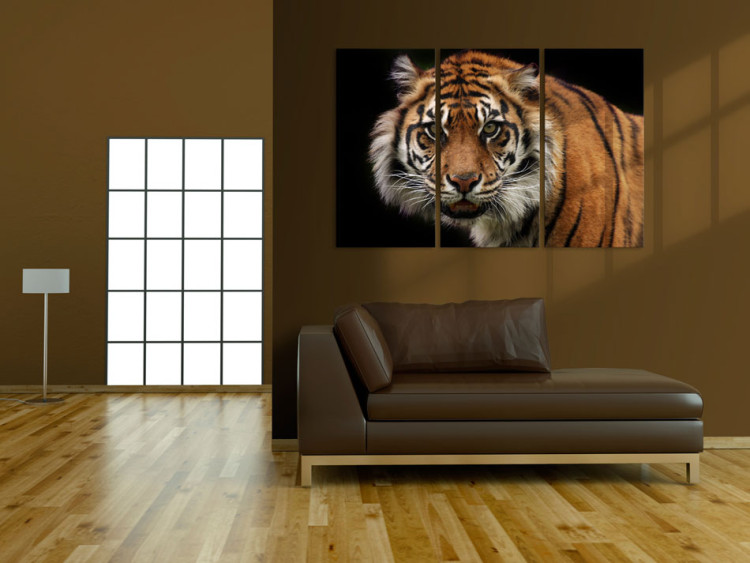 Canvas A wild tiger 58755 additionalImage 3