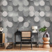 Wall Mural Silver Net 61955 additionalThumb 4