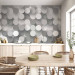 Wall Mural Silver Net 61955 additionalThumb 6