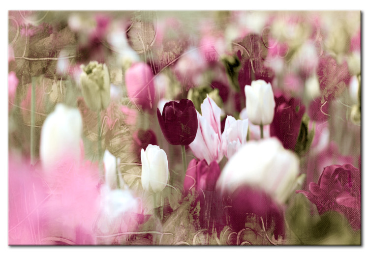 Canvas Meadow of Tulips 91655