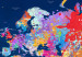 Cork Pinboard World Map: Artistic Fantasy 95955 additionalThumb 5