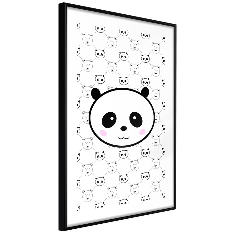 Poster Pandas and Bears - fun black and white animal composition 114565 additionalImage 11