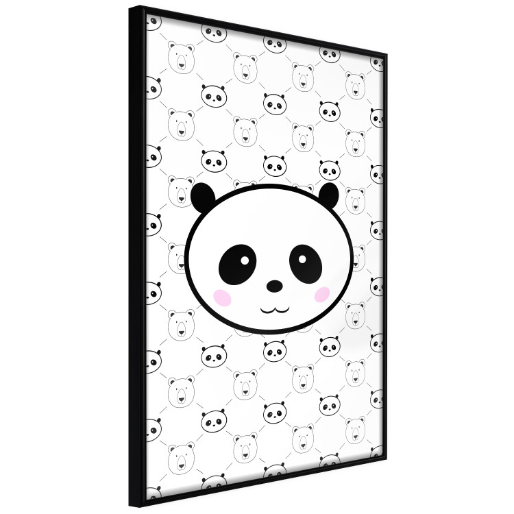 Poster Pandas and Bears - fun black and white animal composition 114565 additionalImage 10