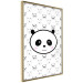 Poster Pandas and Bears - fun black and white animal composition 114565 additionalThumb 12