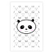 Poster Pandas and Bears - fun black and white animal composition 114565 additionalThumb 19