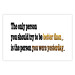 Poster Motivational quote - simple black text with brown highlights 114965 additionalThumb 25