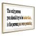 Poster Motivational quote - simple black text with brown highlights 114965 additionalThumb 2