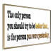 Poster Motivational quote - simple black text with brown highlights 114965 additionalThumb 12