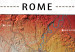 Poster Isometric Map: Rome - Italian city bathed in red and texts 118565 additionalThumb 7