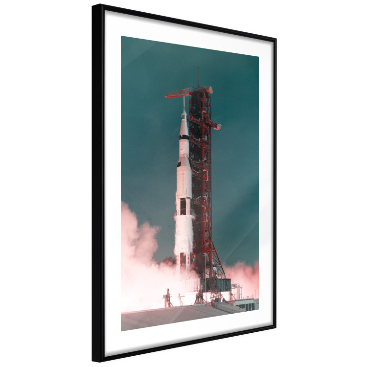 Wall Poster Great Launch - rocket launch to the moon from the launch pad 123165 additionalImage 11
