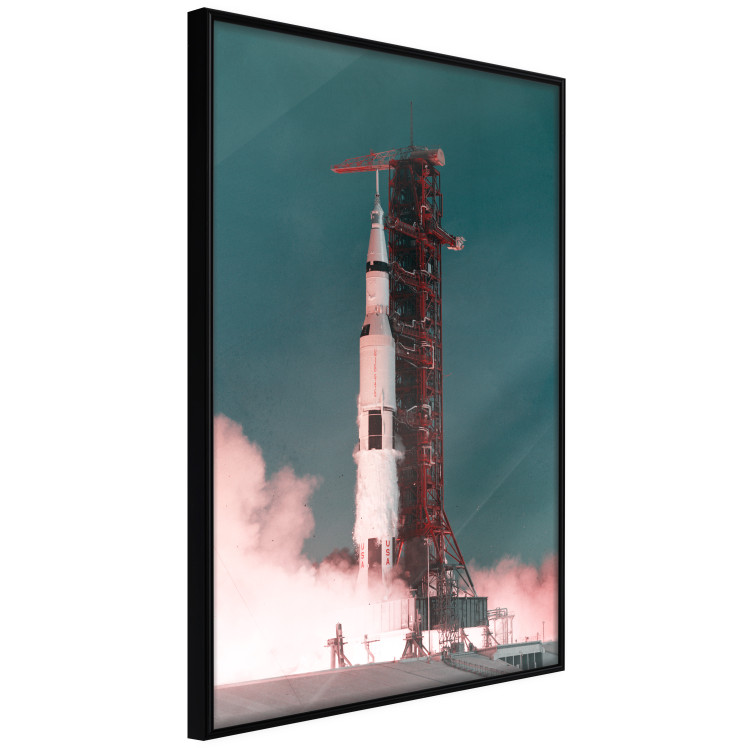 Wall Poster Great Launch - rocket launch to the moon from the launch pad 123165 additionalImage 10