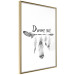 Poster Dream On - black English text above feathers hanging on an arrow 123365 additionalThumb 14