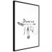 Poster Dream On - black English text above feathers hanging on an arrow 123365 additionalThumb 11