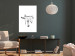 Poster Dream On - black English text above feathers hanging on an arrow 123365 additionalThumb 2
