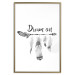 Poster Dream On - black English text above feathers hanging on an arrow 123365 additionalThumb 16