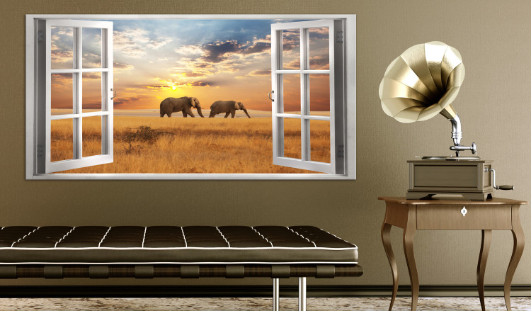 Large canvas print Evening in Congo II [Large Format] 125565 additionalImage 5