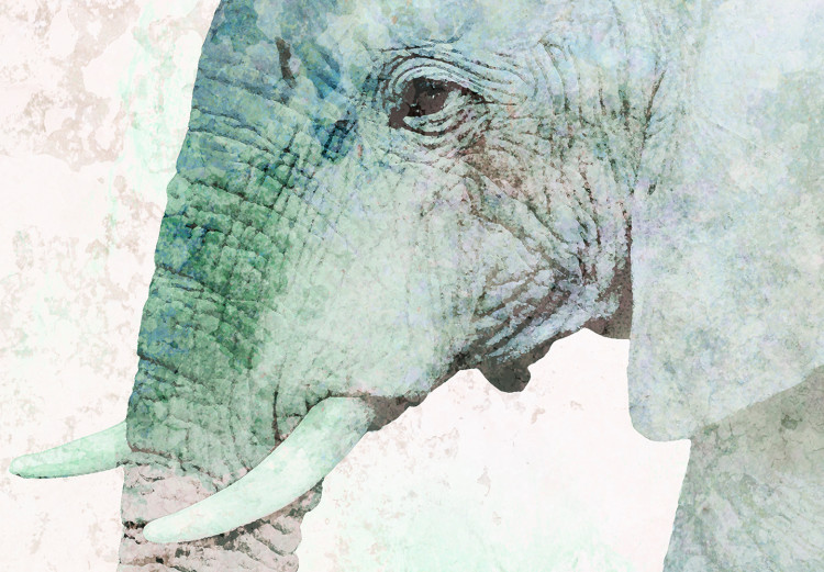 Large canvas print Painted Elephant [Large Format] 127565 additionalImage 4