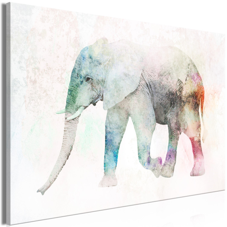 Large canvas print Painted Elephant [Large Format] 127565 additionalImage 2