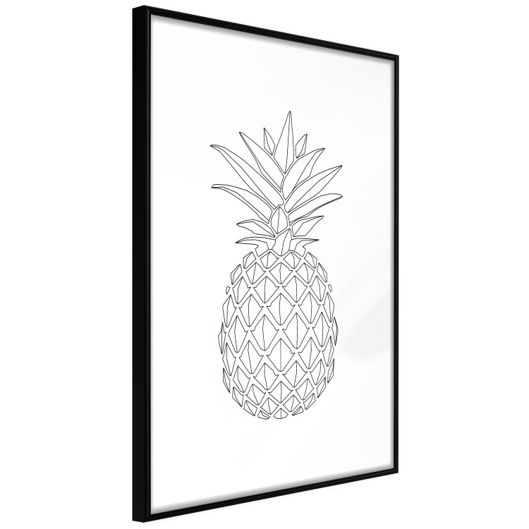 Wall Poster Fruit Sketch - line art of tropical fruit on uniform white background 128365 additionalImage 6
