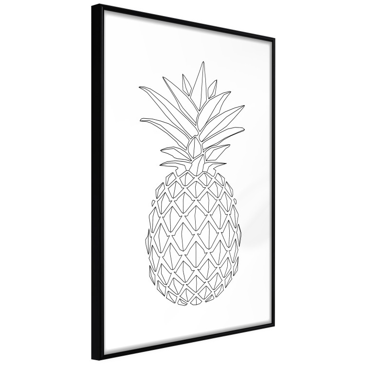 Wall Poster Fruit Sketch - line art of tropical fruit on uniform white background 128365 additionalImage 11