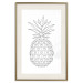 Wall Poster Fruit Sketch - line art of tropical fruit on uniform white background 128365 additionalThumb 20