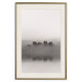 Wall Poster Island of Mists - black and white lakeside landscape with mist-covered island 130265 additionalThumb 20