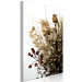 Canvas Golden Journal (1-piece) Vertical - bouquet of flowers in boho style 130465 additionalThumb 2