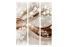 Folding Screen Spring Stories (3-piece) - beige composition in light flowers 133065 additionalThumb 3