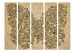 Folding Screen Madame Butterfly II (5-piece) - unique brown mosaic in butterflies 133365 additionalThumb 3