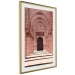 Poster Pink Arcades - composition of brick column architecture in Morocco 134765 additionalThumb 3