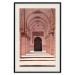 Poster Pink Arcades - composition of brick column architecture in Morocco 134765 additionalThumb 19